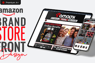 design amazon store front