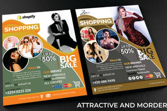 design professional event flyer, party flyer design and club flyer in 8 hours
