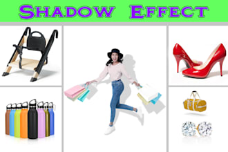 bulk edit photos remove background and create natural drop shadows use photoshop