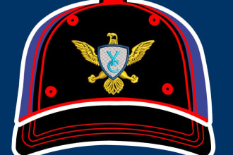 do 3d puff cap embroidery digitizing