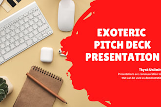do excellent pitch deck