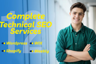solve page indexing issues, technical SEO audit of wordpress,shopify, wix,weebly