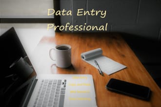 do data entry, copy and paste, web research