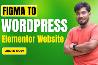 convert figma to wordpress figma to elementor website