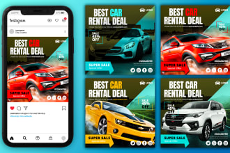 design social media posts and stories