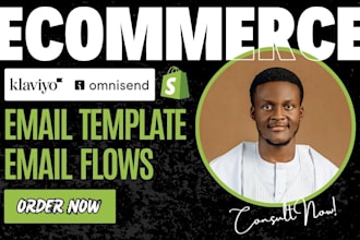 setup shopify omnisend klaviyo flows email template klaviyo ecommerce flow setup