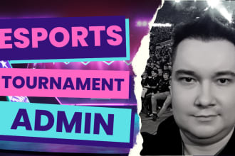 be your esports tournament administrator
