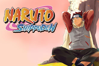draw a naruto illustration for you