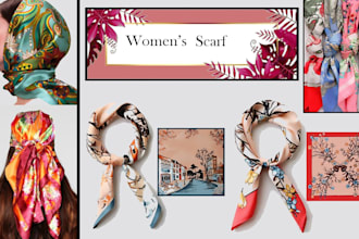 Top 5!  design scarf bandana patterns for fabric prints