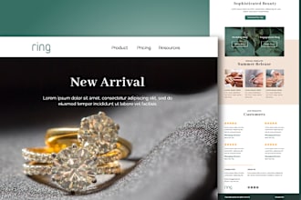 do most responsive email template html design  for mailchimp klaviyo mailerlite