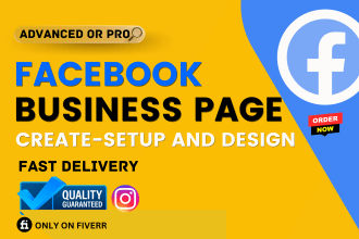 create and set up facebook business page quickly