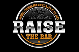 do elegant bar logo design with unlimited revision