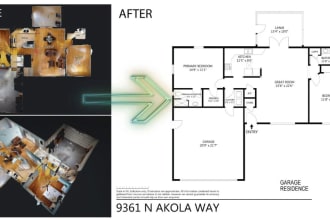 do any type of floor plans from matterport
