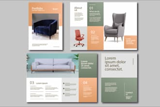 do promotional product catalogue and look book design