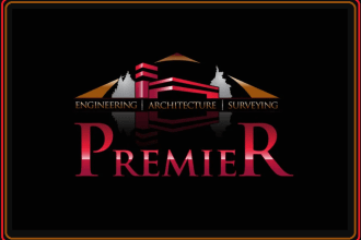 design an awesome architecture logo with express delivery
