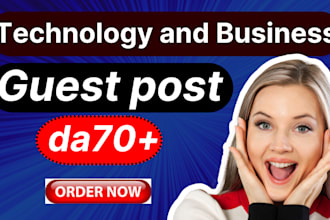 publish technology guest posts on da 60