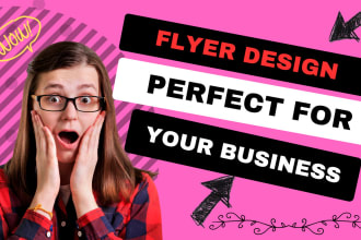 create attractive and creative flyer design