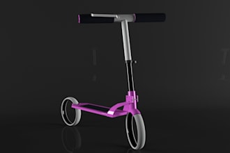 3d product model and render your product