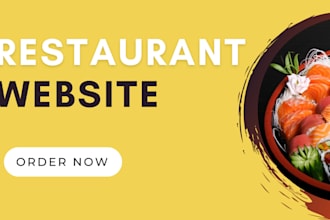 create professional restaurant website