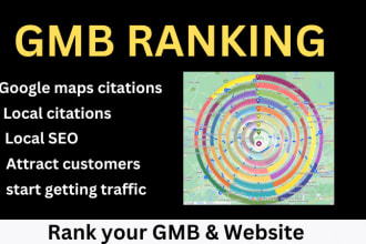 do 80,000 google maps citations for gmb ranking and local business seo