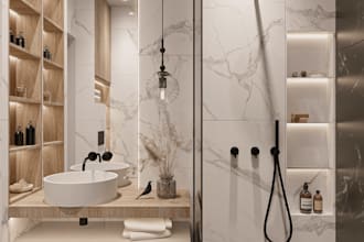 design and make photorealistic renderings for your bathroom