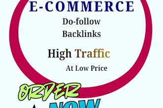 create high DR ecommerce backlinks with guest posting