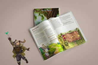 design your custom dnd pdf book, adventure, magic item or campaign