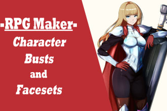 draw rpg maker character busts with facesets