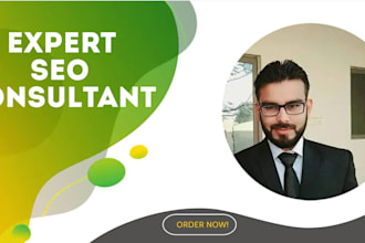 be your expert SEO consultant and give advice on a video call