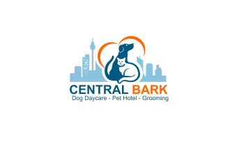 design playful dog pet care logo with my own creative