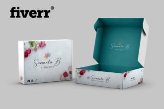 do product packaging design, product box design, mailer box design