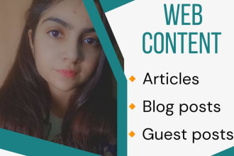 write your blogs, SEO articles, and web content