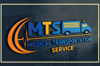 design transport logistic automotive towing truck logo