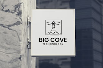 do creative modern minimalist logo design for your business