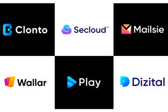 design modern, abstract, saas, gradient, software logo