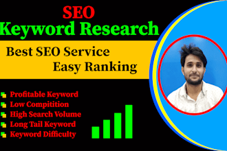 research advanced SEO and best profitable keywords