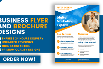 design business flyers and sports brochures