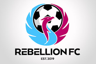 make high quality football club logo design for you