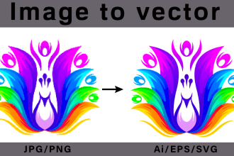 do vector tracing and vectorize in adobe illustrator