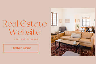 create real estate website