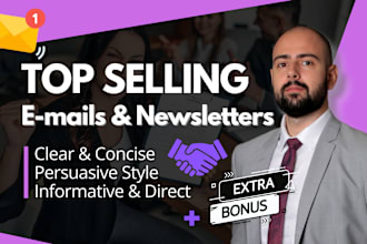 write sales email, cold email, sales letter, newsletter