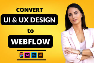build pro website design and blog using webflow
