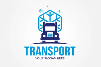 create wonderful transportation logo for you in one day