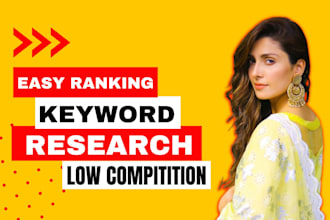 do SEO keywords research and competitors analysis