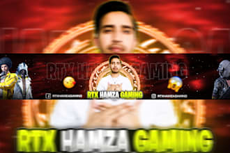 make professional youtube gaming banner in photoshop