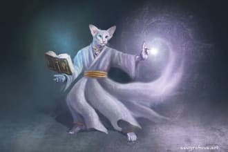 draw anthro character in realistic style