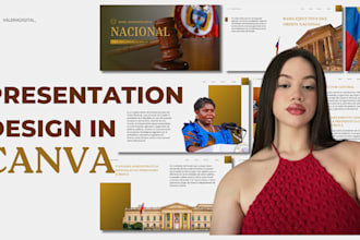 design presentations in canva