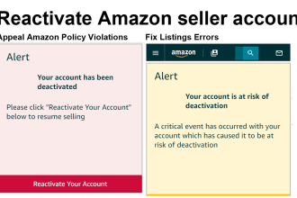 reactivate amazon account and remove violations