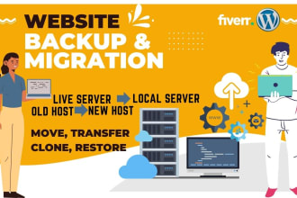 backup, migrate or transfer your wordpress site easily