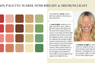 do a color analysis and give you a personal color palette